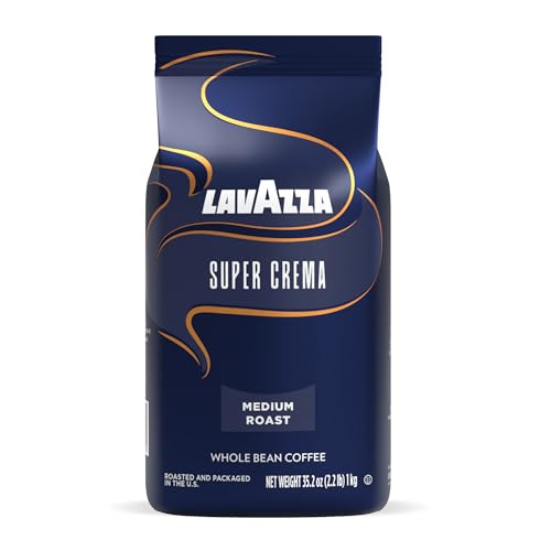 Lavazza Super Crema Whole Bean Coffee Blend, 35.2 oz.