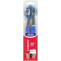 Colgate 360 Vibrate Deep Clean Battery Operated Toothbrush Pack