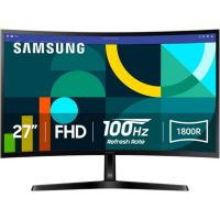 Samsung 27" Essential S3 (S36GD) Series FHD 1800R Curved Computer Monitor